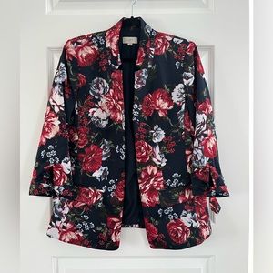 LOFT Floral Blazer